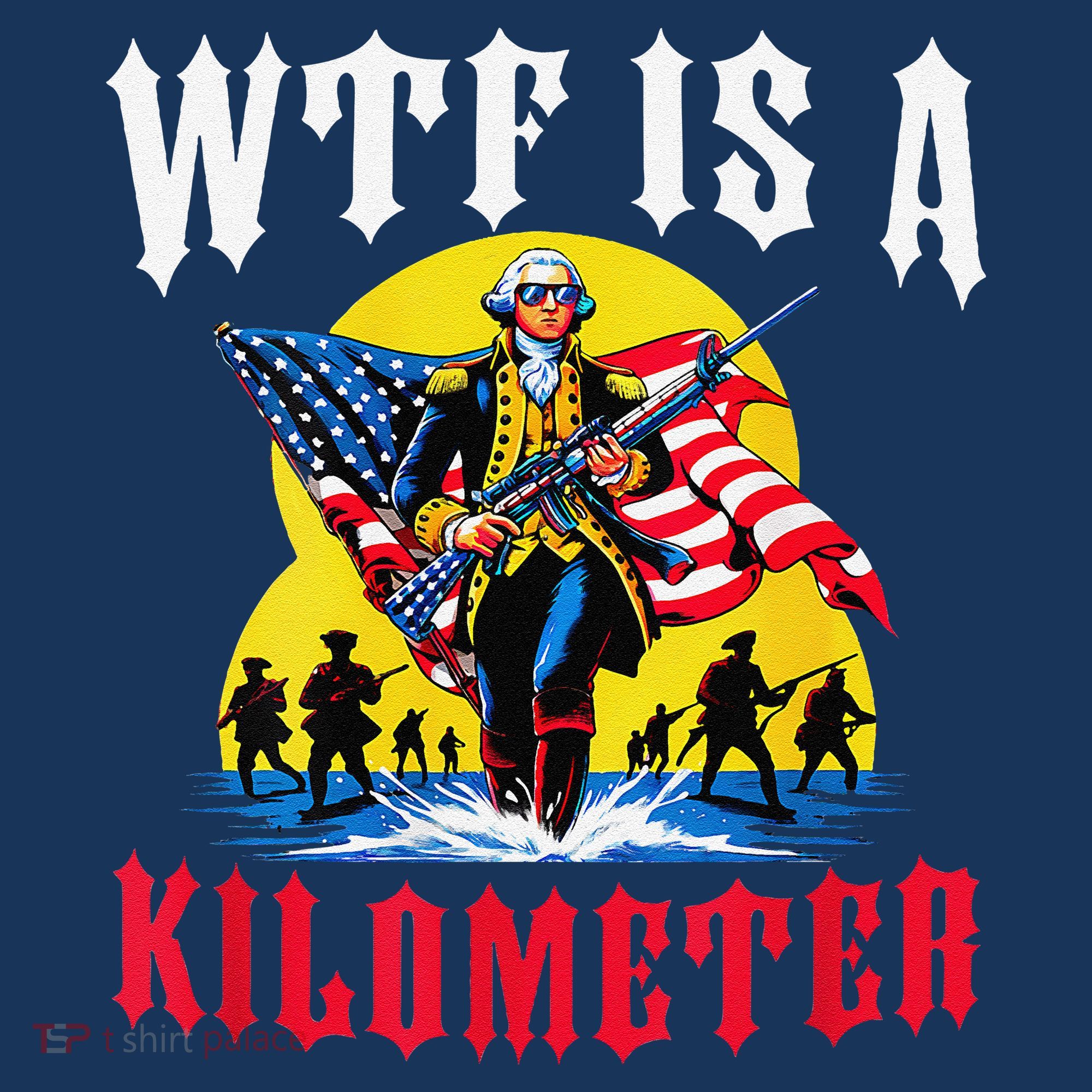 Wtf Is A Kilometer George President Women's Hoodie