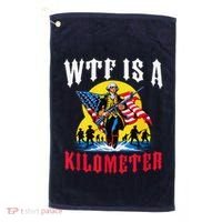Wtf Is A Kilometer George President Golf Towel thumb 0
