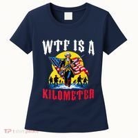Wtf Is A Kilometer George President Women's T-Shirt thumb 0