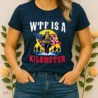 Wtf Is A Kilometer George President Women's T-Shirt thumb 2
