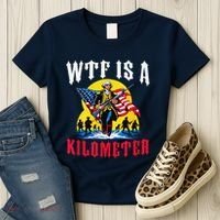 Wtf Is A Kilometer George President Women's T-Shirt thumb 3