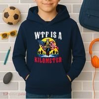 Wtf Is A Kilometer George President Kids Hoodie thumb 2