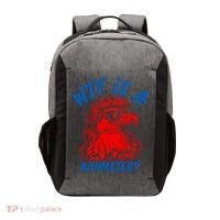 WTF Is A Kilometer? Eagle 4th Of July Vector Backpack thumb 0