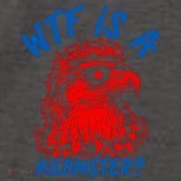 WTF Is A Kilometer? Eagle 4th Of July Vector Backpack thumb 2