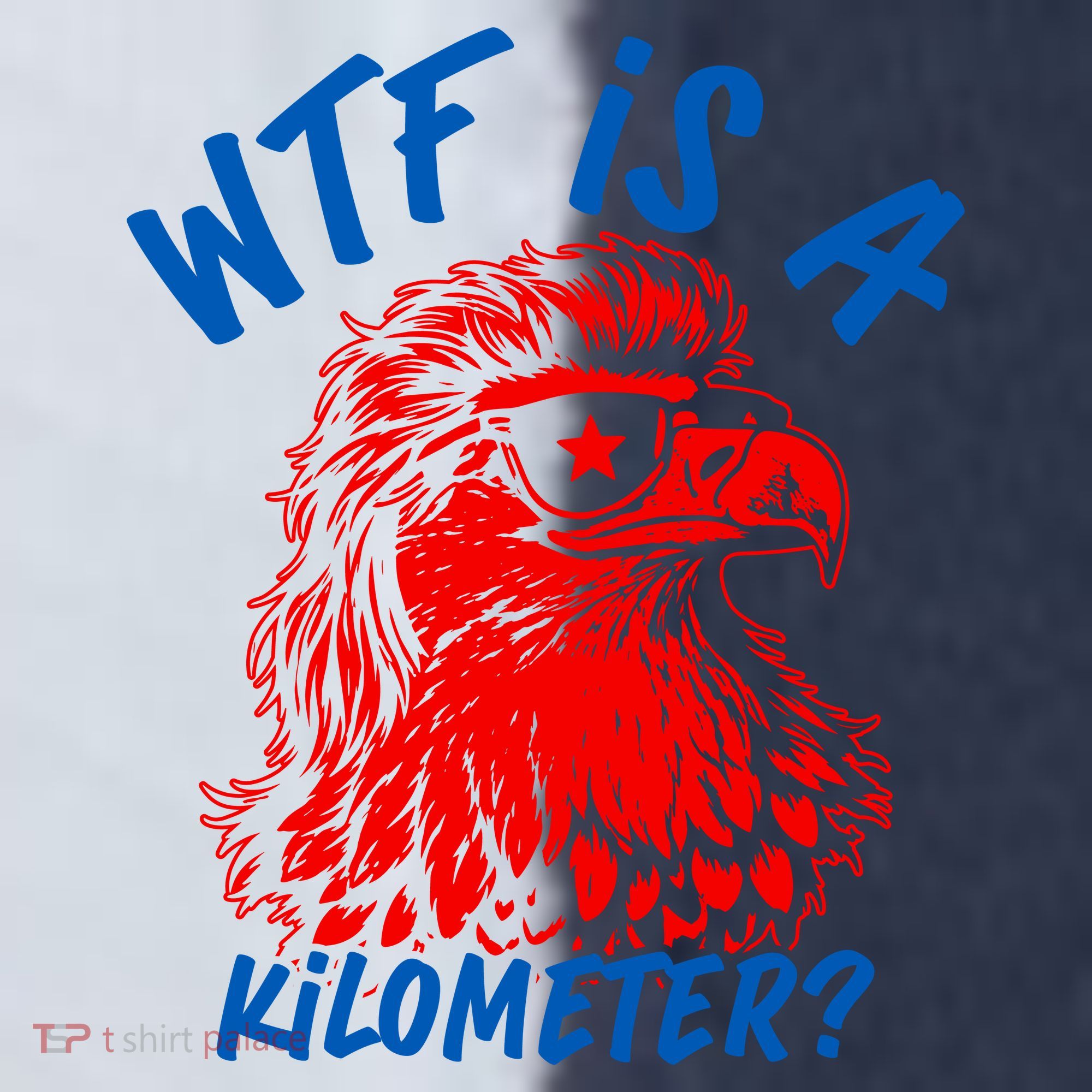 WTF Is A Kilometer? Eagle 4th Of July Sport-Tek Competitor United Soccer Jersey