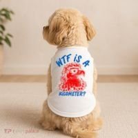 WTF Is A Kilometer? Eagle 4th Of July Doggie Tank thumb 2