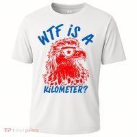 WTF Is A Kilometer? Eagle 4th Of July Cooling Performance Crew T-Shirt thumb 0