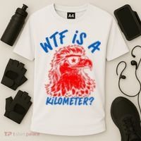 WTF Is A Kilometer? Eagle 4th Of July Cooling Performance Crew T-Shirt thumb 3