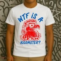 WTF Is A Kilometer? Eagle 4th Of July T-Shirt thumb 3