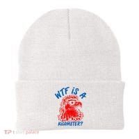 WTF Is A Kilometer? Eagle 4th Of July Beanie thumb 0