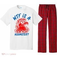 WTF Is A Kilometer? Eagle 4th Of July Pajama Set thumb 0