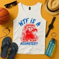 WTF Is A Kilometer? Eagle 4th Of July Tank Top thumb 4