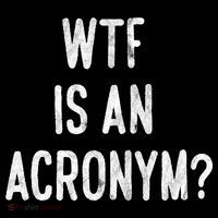 WTF Is An Acronym Funny Mousepad thumb 1