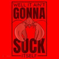 Well It AinT Gonna Suck Itself Cajun Crawfish Lover Santa Hat thumb 1