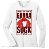 Well It AinT Gonna Suck Itself Cajun Crawfish Lover Women's Long Sleeve Shirt thumb 0