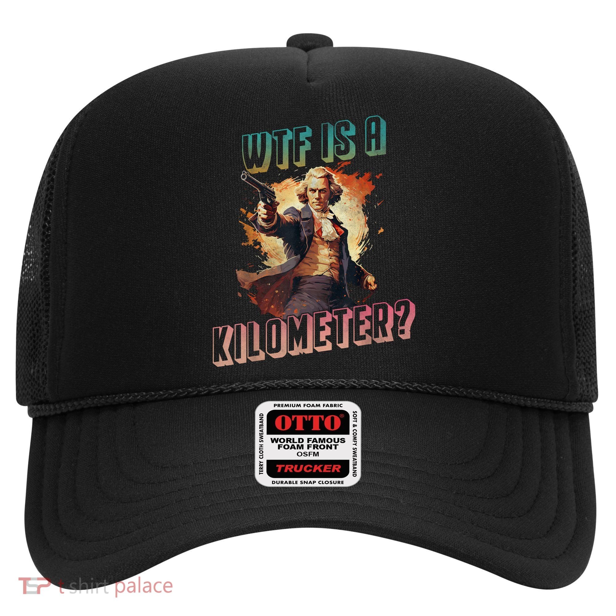 WTF Is A Kilometer Funny American George Washington Hat