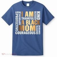 Womens I'm A Black Mom African American Mother's Day T-Shirt thumb 0