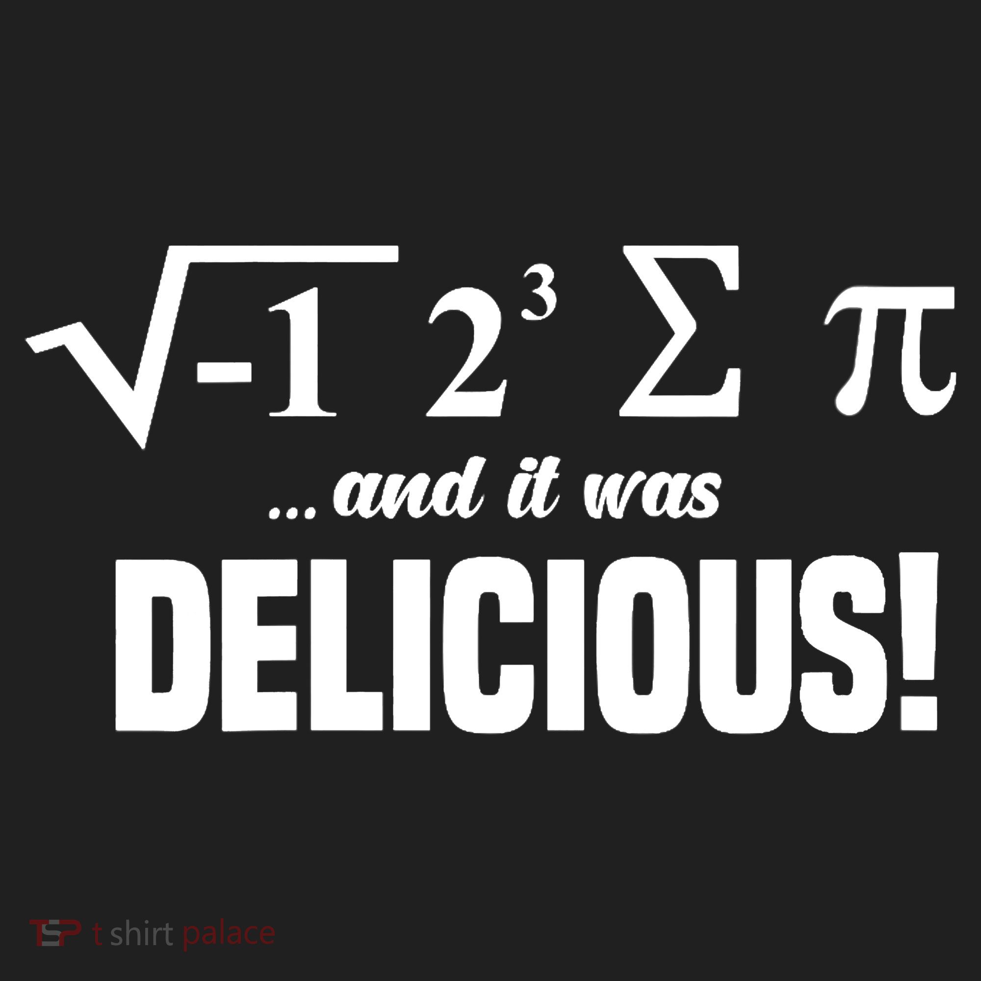 Wo I Ate Some Pie And It Was Delicious Funny Math Pun Pi Day V-Neck Adult Drive Performance Visor