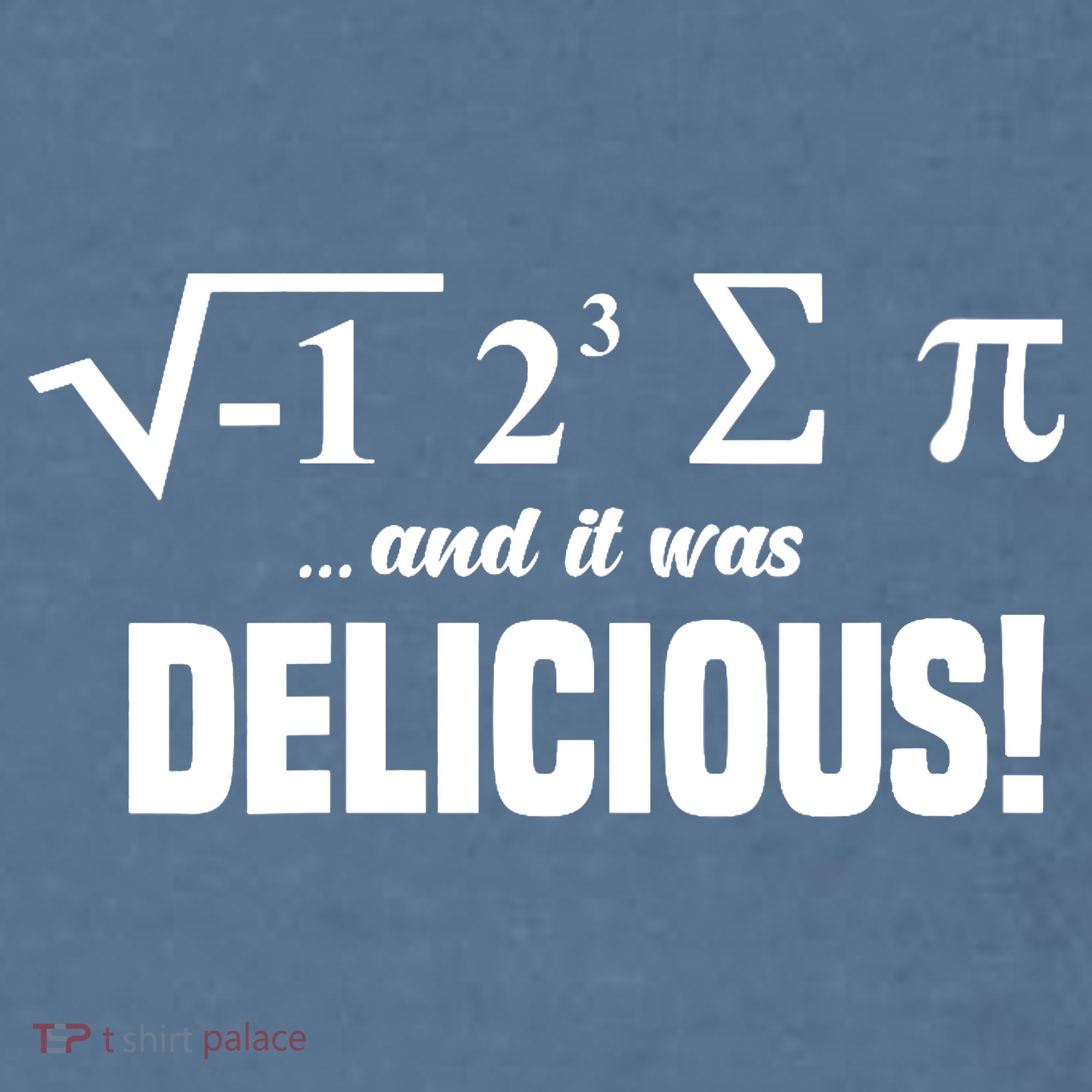 Wo I Ate Some Pie And It Was Delicious Funny Math Pun Pi Day V-Neck Garment-Dyed Sweatshirt