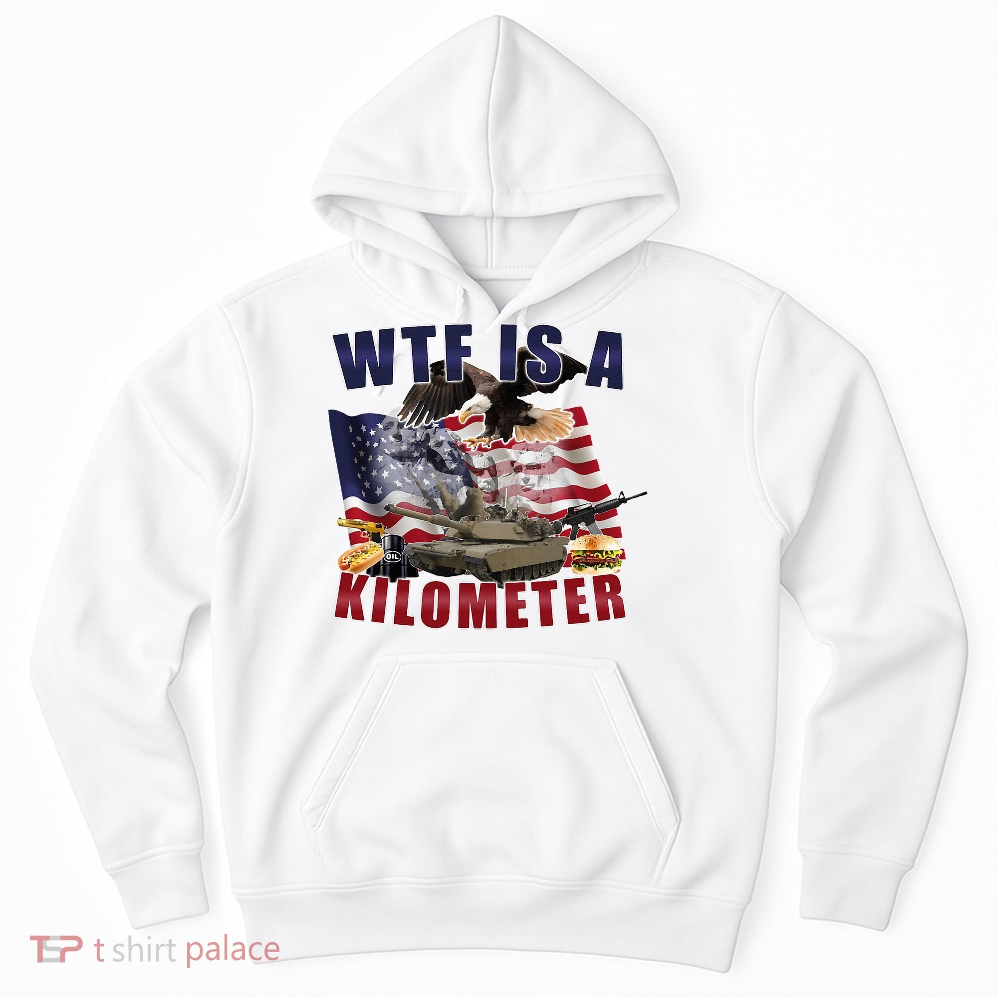 Wtf Is A Kilometer Funny Political Hoodie