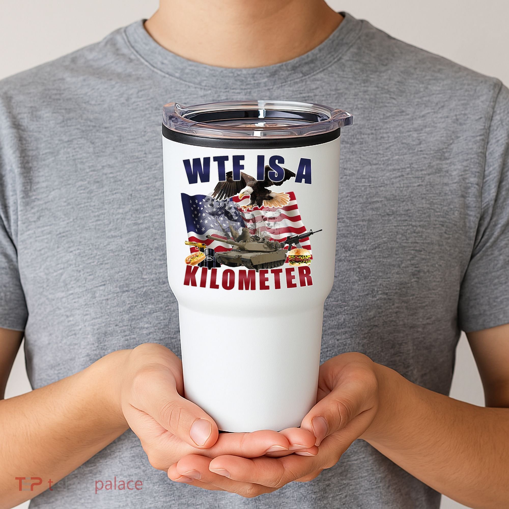 Wtf Is A Kilometer Funny Political Tumbler