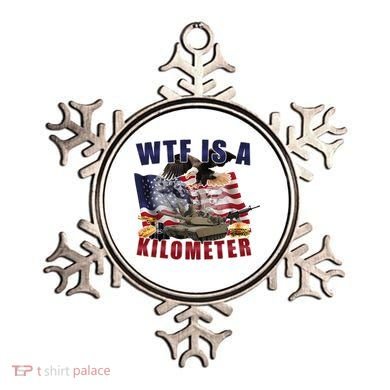 Wtf Is A Kilometer Funny Political Ornament