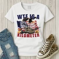 Wtf Is A Kilometer Funny Political Women's T-Shirt thumb 3