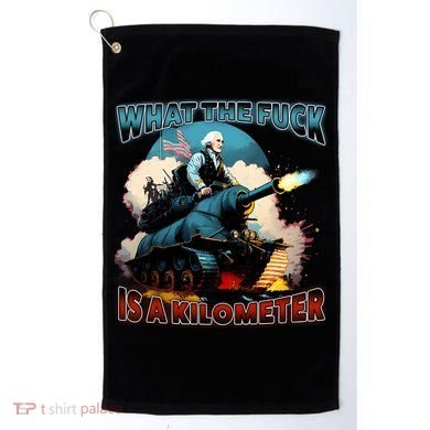 Wtf Is A Kilometer Golf Towel
