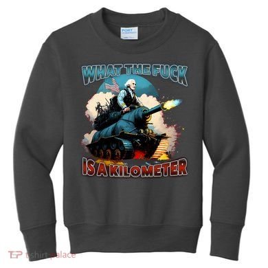 Wtf Is A Kilometer Kids Sweatshirt