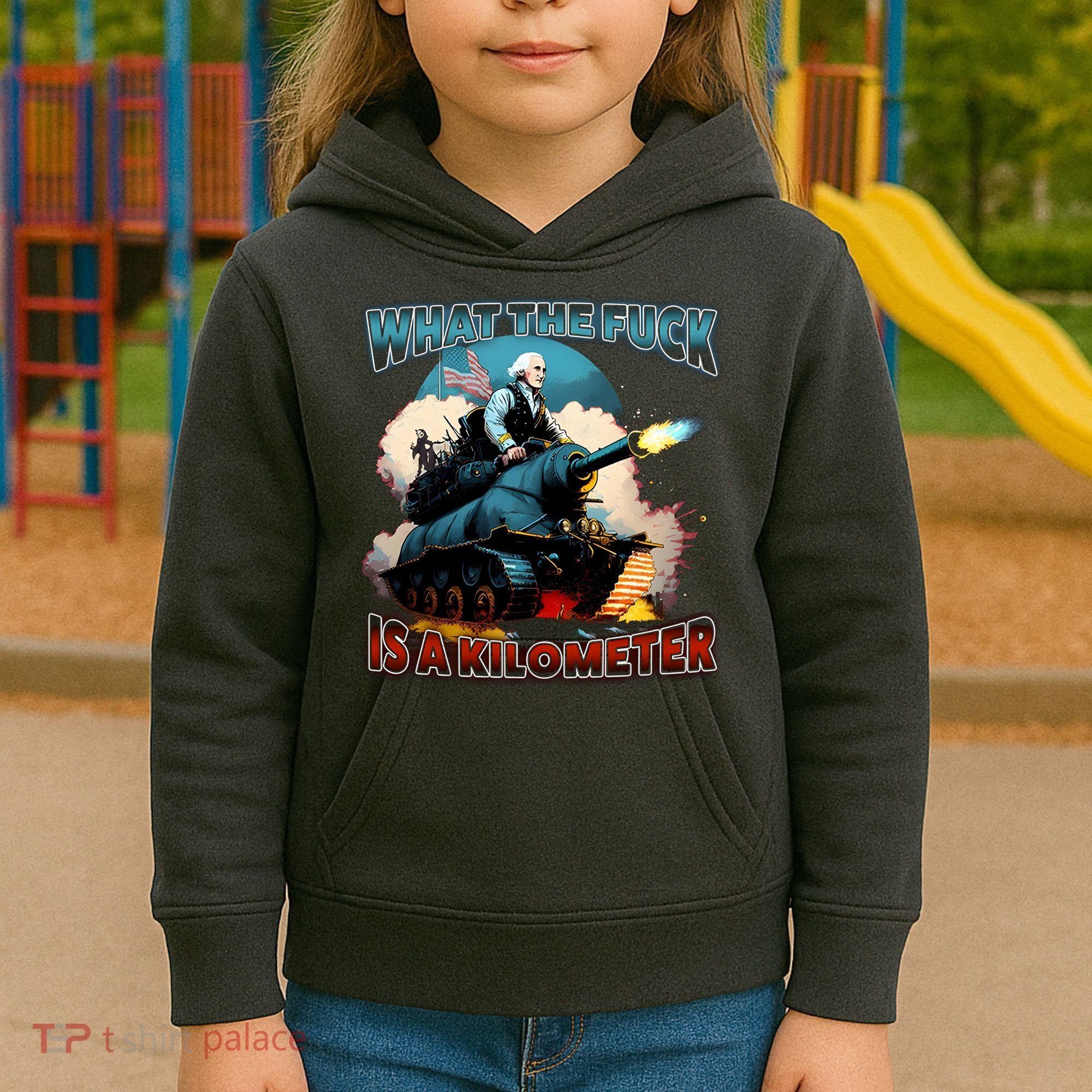 Wtf Is A Kilometer Kids Hoodie