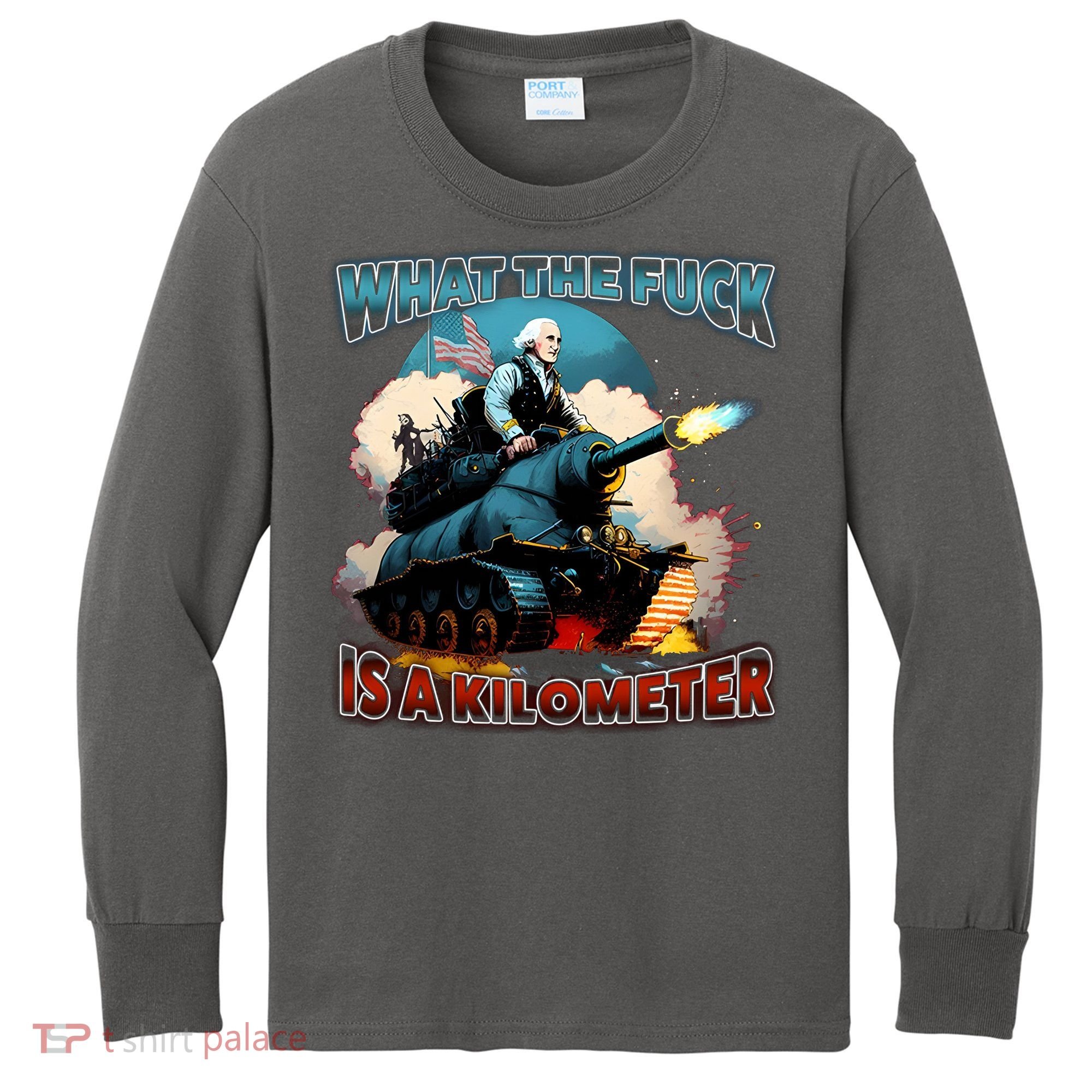 Wtf Is A Kilometer Kids Long Sleeve Shirt