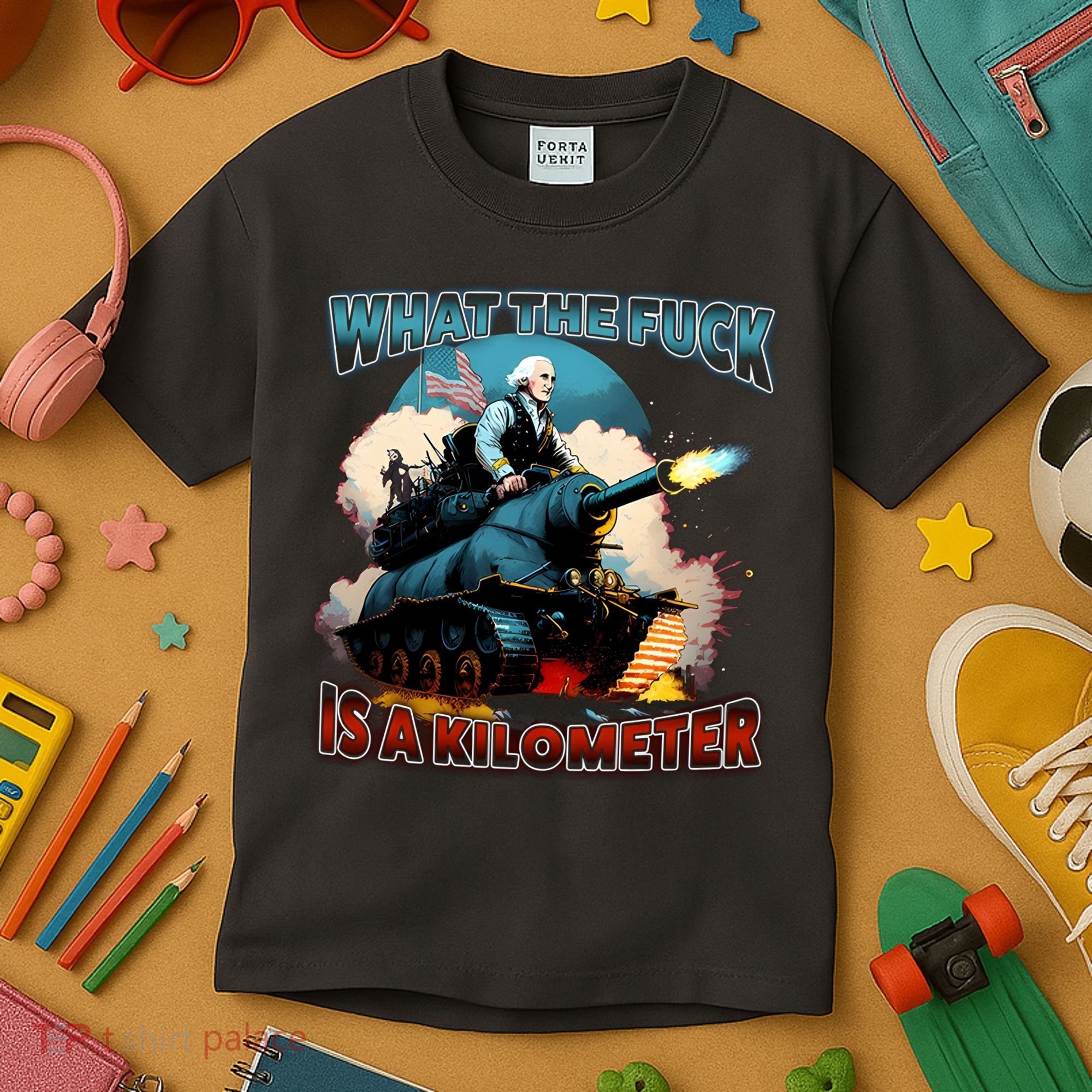 Wtf Is A Kilometer Kids T-Shirt