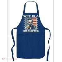 Wtf Is A Kilometer Abe Lincoln July 4th Apron thumb 0