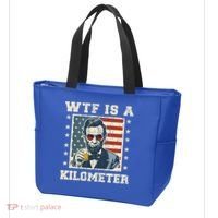 Wtf Is A Kilometer Abe Lincoln July 4th Tote Bag thumb 3