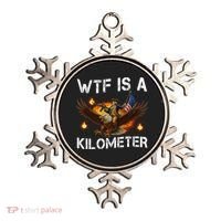 WTF Is A Kilometer Funny Patriotic American Freedom  Ornament thumb 0