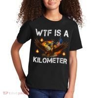 WTF Is A Kilometer Funny Patriotic American Freedom  Kids T-Shirt thumb 2