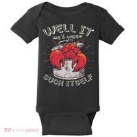 Well It Ain't Gonna Suck Itself Crawfish Lobster Crayfish Baby Bodysuit thumb 0