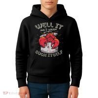 Well It Ain't Gonna Suck Itself Crawfish Lobster Crayfish Kids Hoodie thumb 4