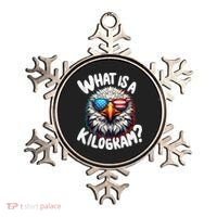 Wtf Is A Kilogram? Funny 4th Of July Patriotic Eagle Usa Ornament thumb 0