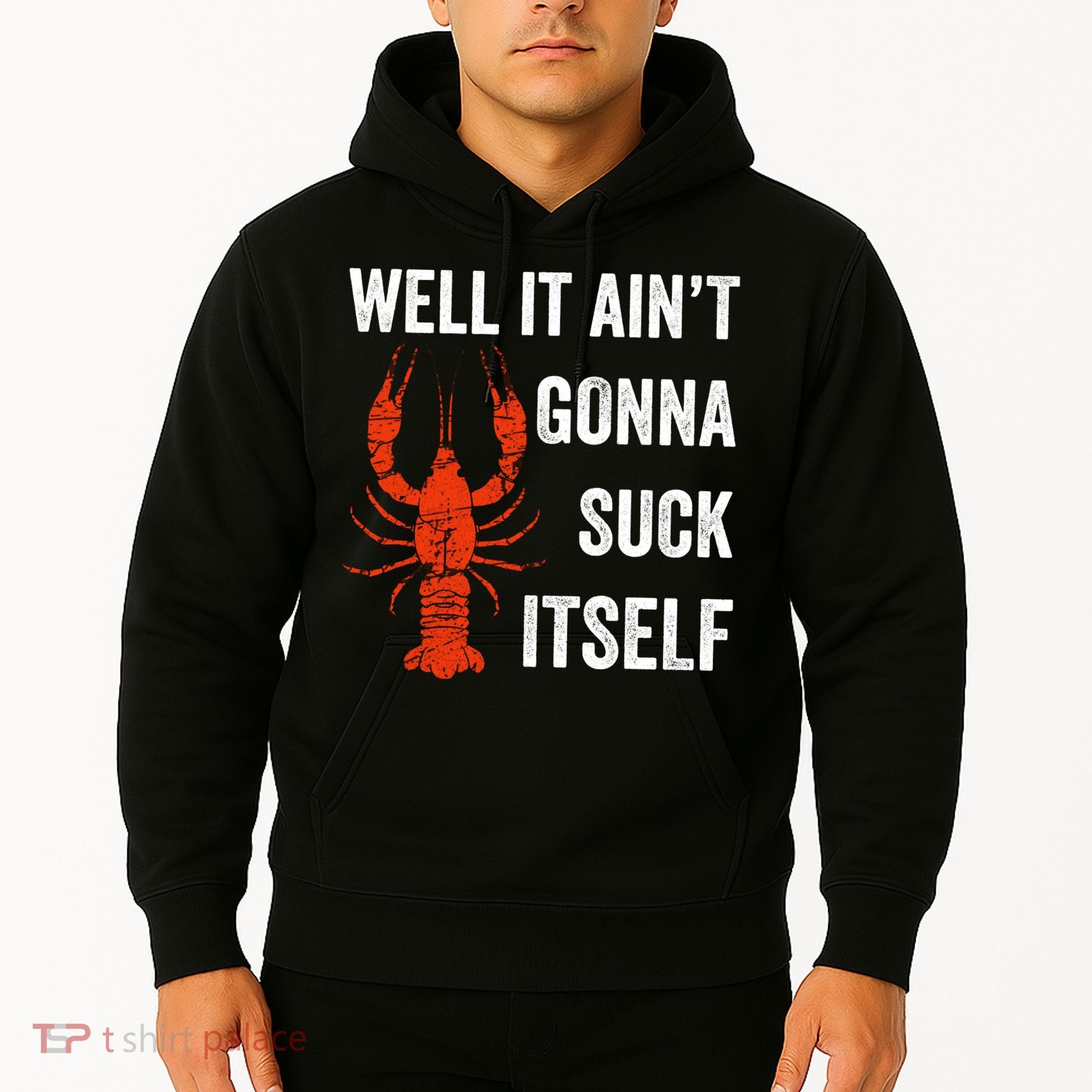 Well It AinT Gonna Suck Itself Crawfish Mardi Gras Gift Hoodie