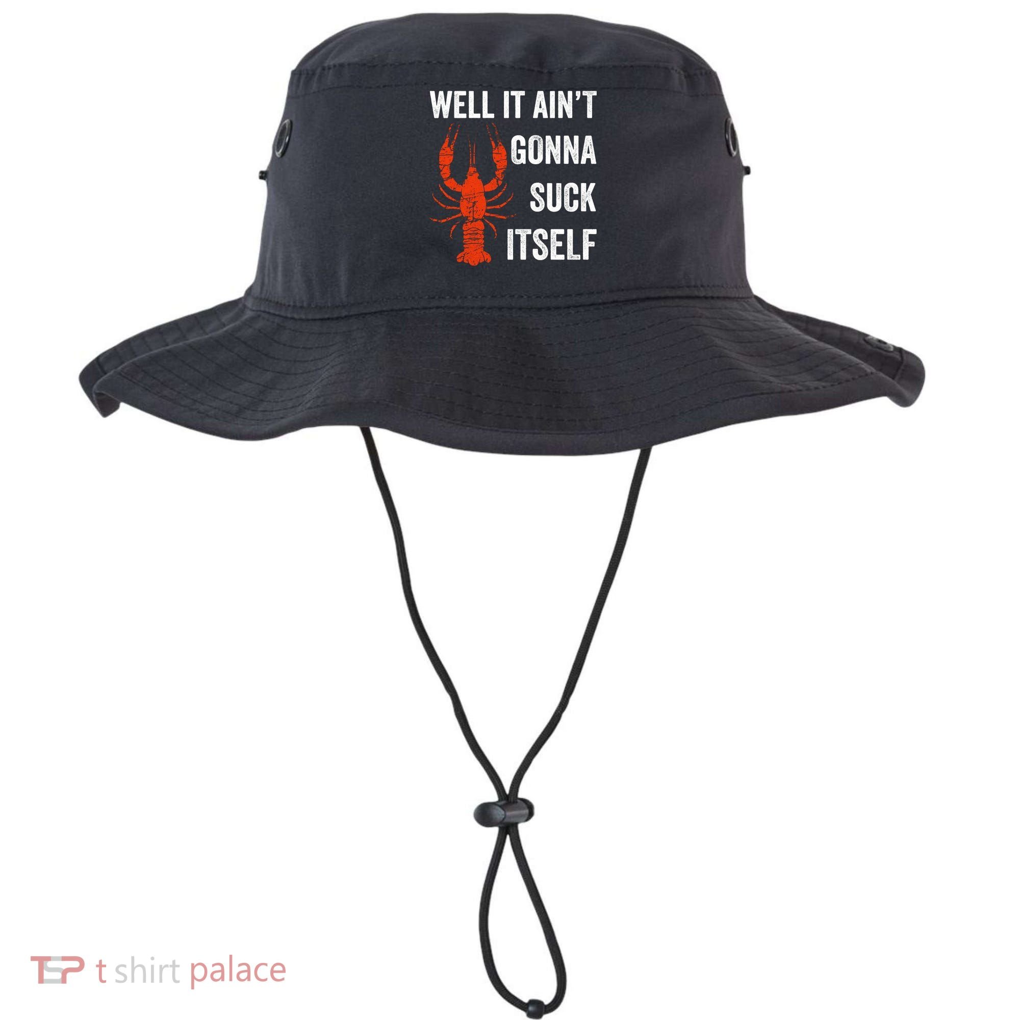 Well It AinT Gonna Suck Itself Crawfish Mardi Gras Gift Bucket Hat