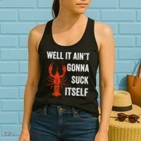 Well It AinT Gonna Suck Itself Crawfish Mardi Gras Gift Women's Tank Top thumb 2