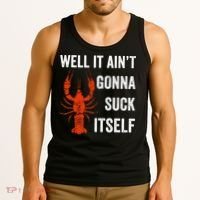 Well It AinT Gonna Suck Itself Crawfish Mardi Gras Gift Tank Top thumb 3