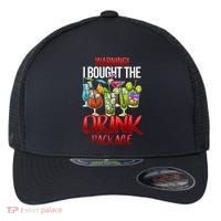 Warning I Bought The Drink Package Funny Cruise Flexfit Unipanel Trucker Cap thumb 0