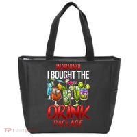 Warning I Bought The Drink Package Funny Cruise Tote Bag thumb 0