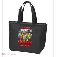 Warning I Bought The Drink Package Funny Cruise Tote Bag thumb 3