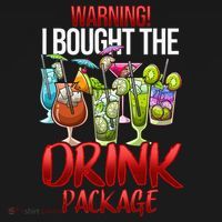 Warning I Bought The Drink Package Funny Cruise Tote Bag thumb 4