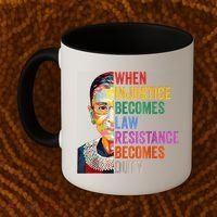 When Injustice Becomes Law Resistance Becomes Duty Coffee Mug thumb 2