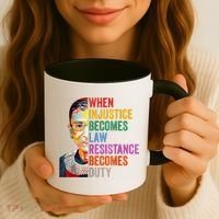When Injustice Becomes Law Resistance Becomes Duty Coffee Mug thumb 3