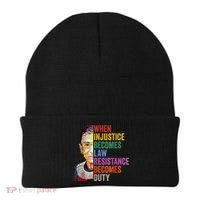 When Injustice Becomes Law Resistance Becomes Duty Beanie thumb 0